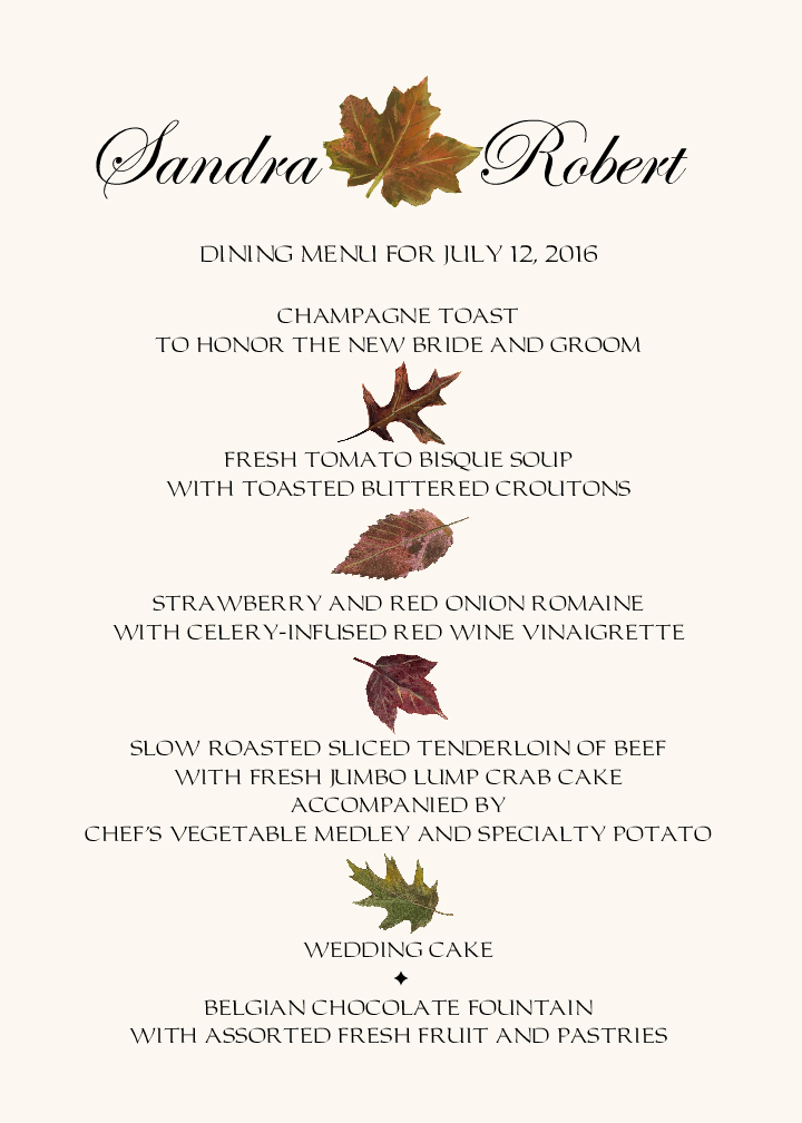 Colorful Leaves Assortment