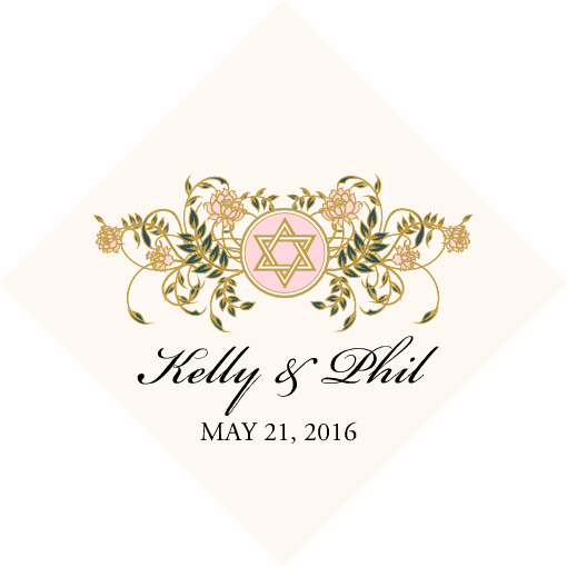 Colorful Shield of David Culturally Inspired Favor Tags