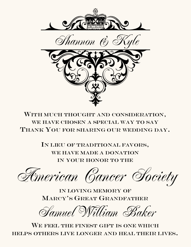 Crowned Contemporary and Classic Donation Cards