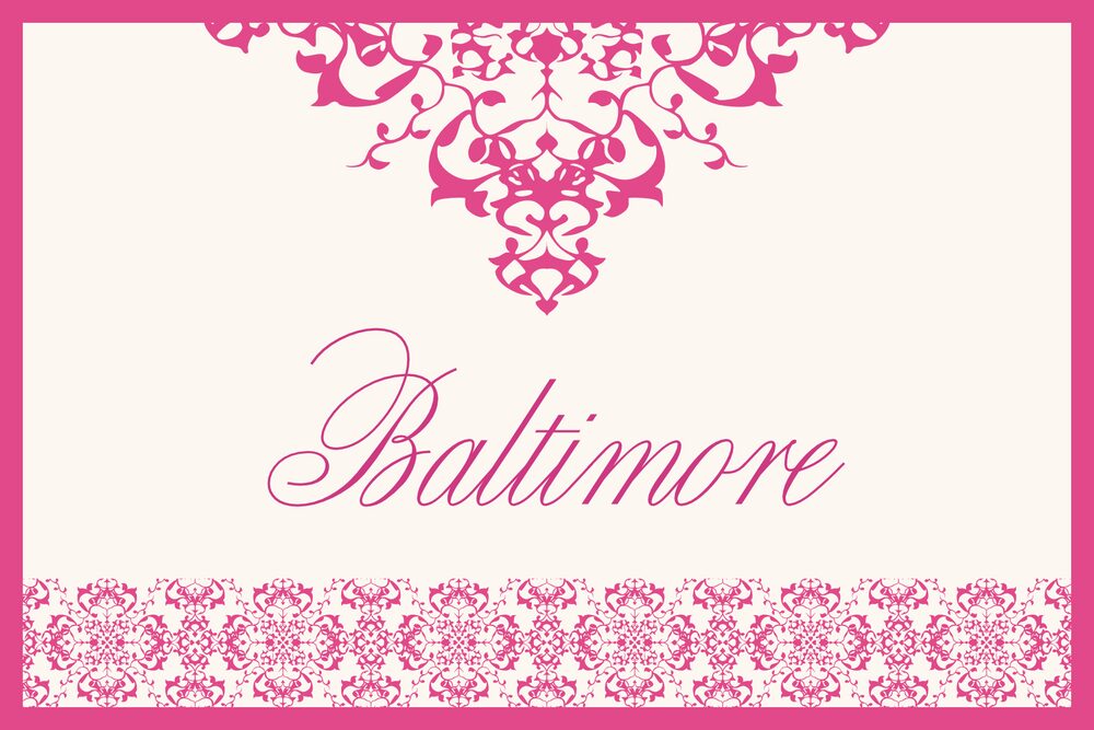 Diamond Mandala Contemporary and Classic Table Names