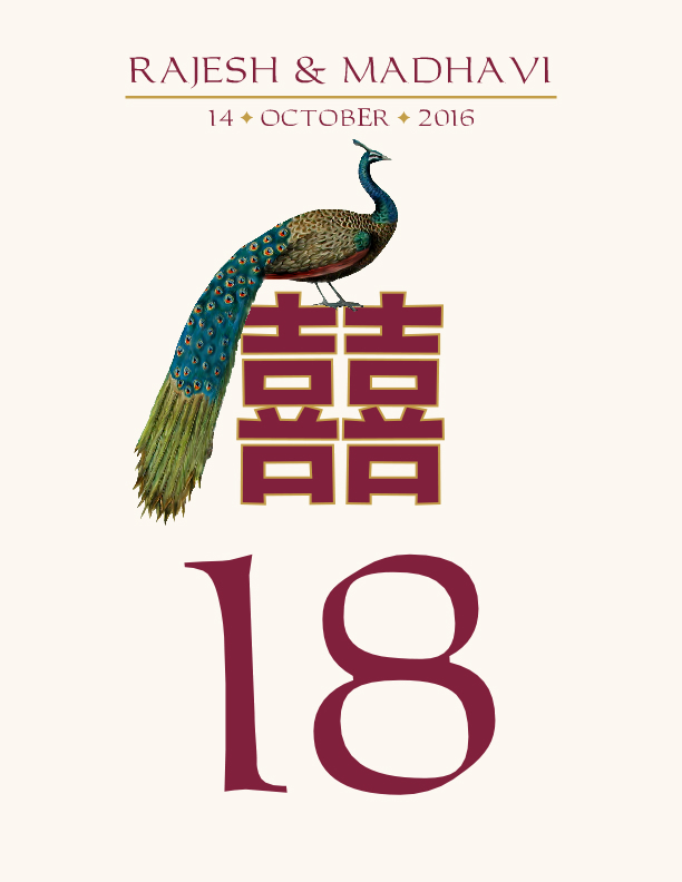 Double Happiness Peacock