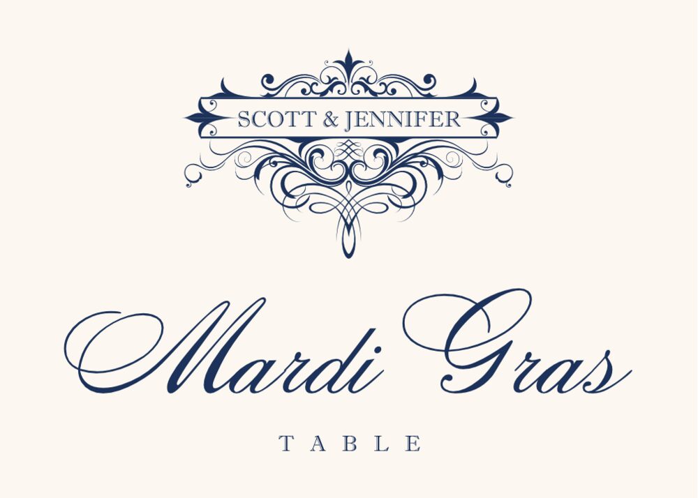 Flirty Eyes Contemporary and Classic Table Names