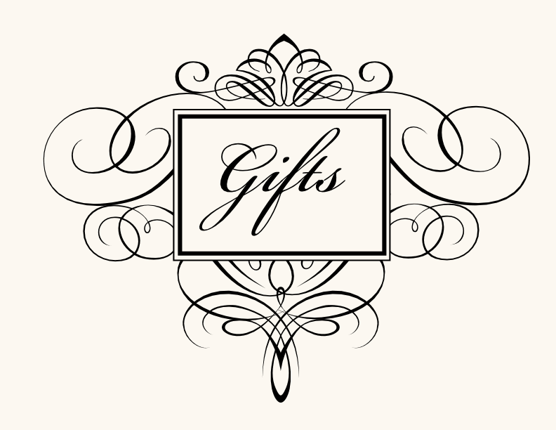 Flourish Monogram 15 Contemporary and Classic Table Names