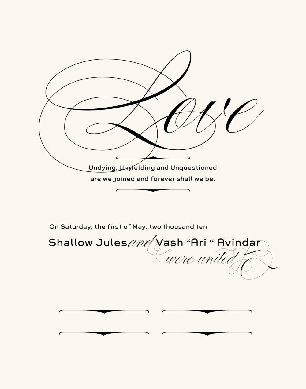 Quaker Style Wedding Certificates And Commitment Ceremony Certificates  Quaker Style Wedding Certificates And Commitment Ceremony Certificates
