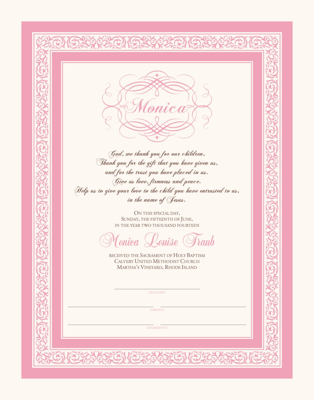 Swirl Monogram Flourish