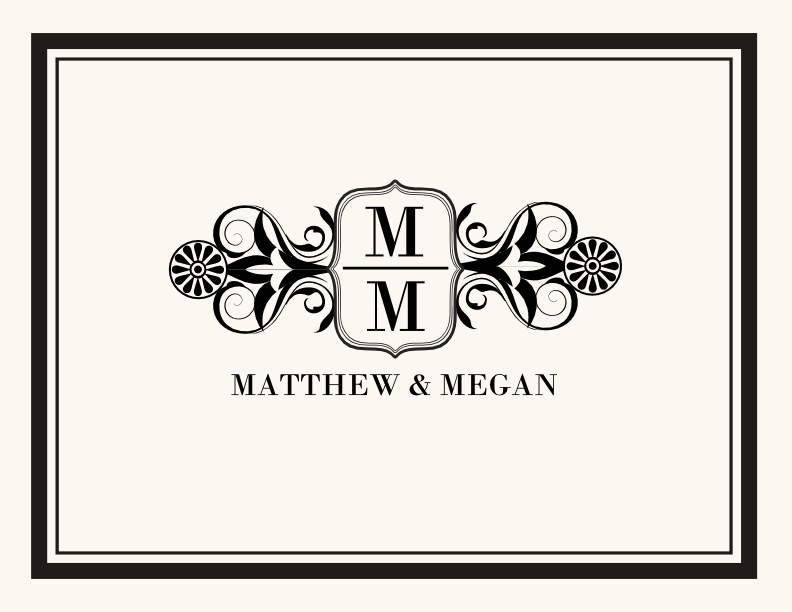 Time Traveler Contemporary and Classic Thank You Notes