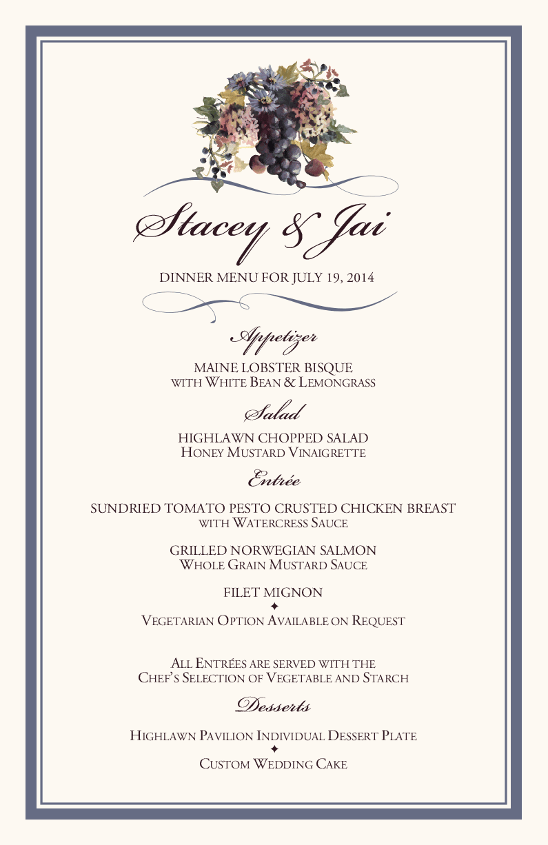 Blue Grapes and Chicory