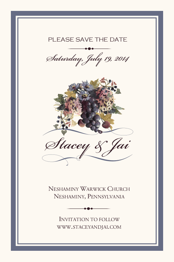 Blue Grapes and Chicory