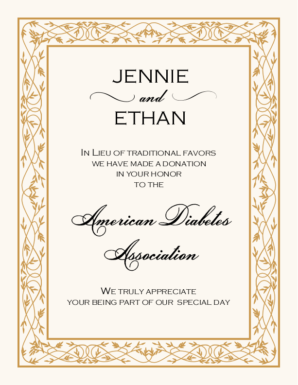 Classic 1 Contemporary and Classic Donation Cards