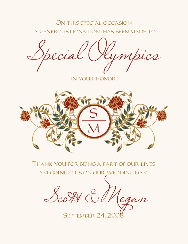 Shadi Culturally Inspired Donation Cards