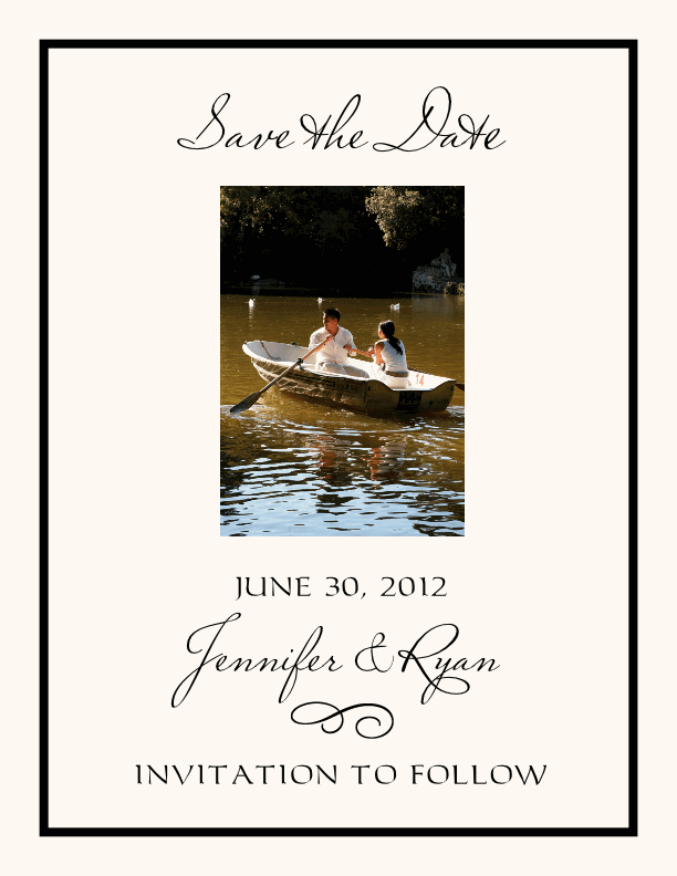 Big Dreams Photo Save the Dates