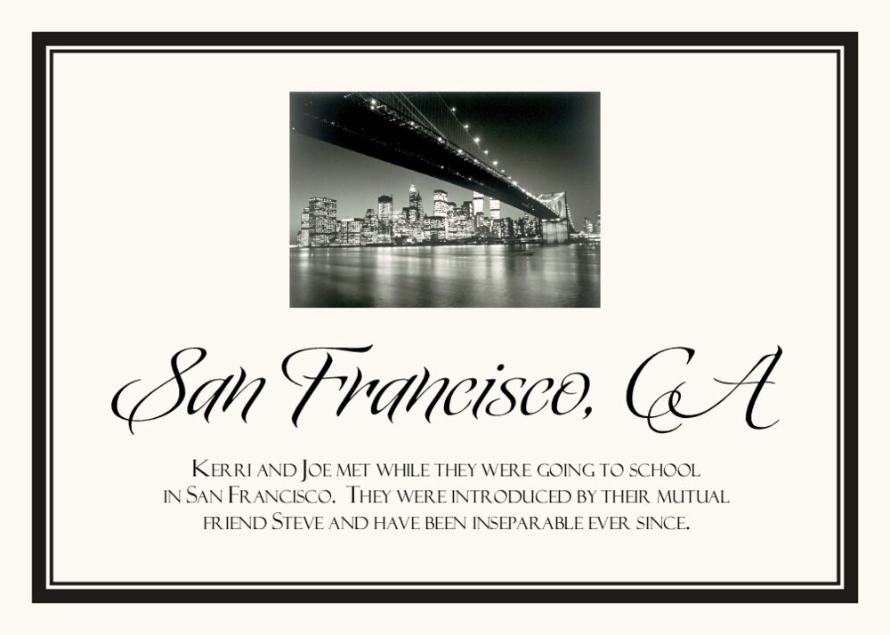 Going Downtown Photo Memorabilia Cards