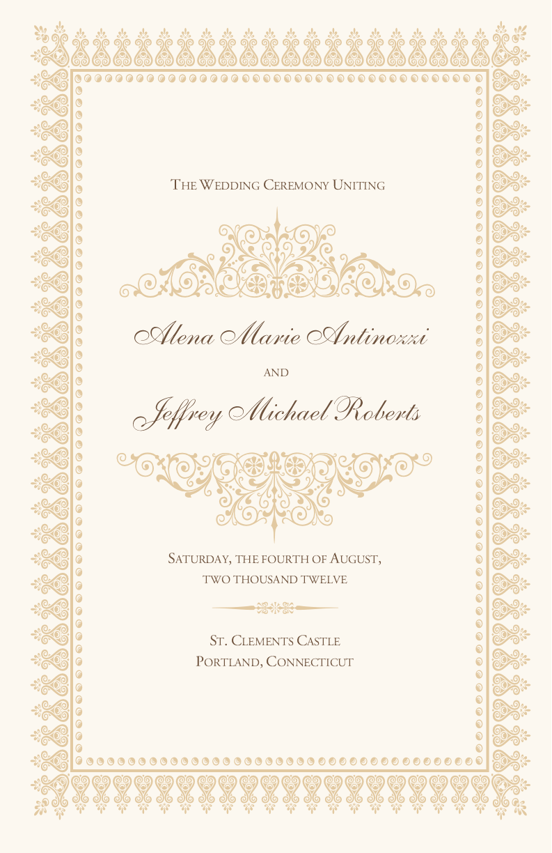 Dharma-Awakening Indian/Hindu Wedding Programs