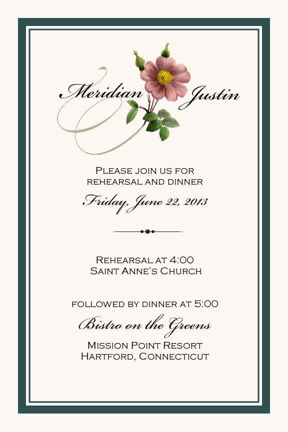 Wild Pink Rose Swirl