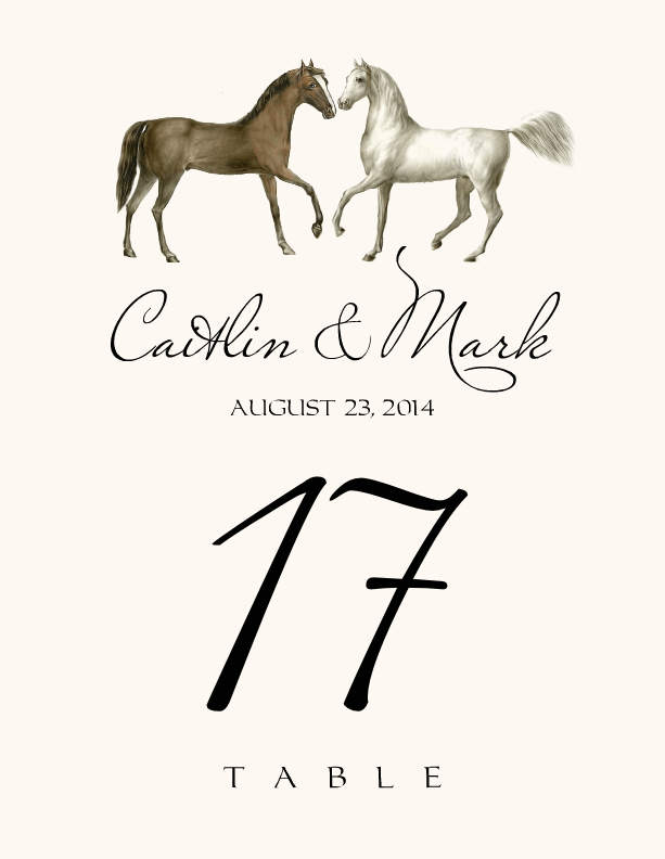 Amble  Table Numbers