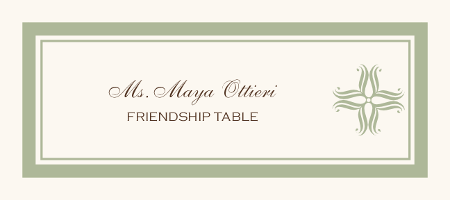 Christian Crosses  Place Cards