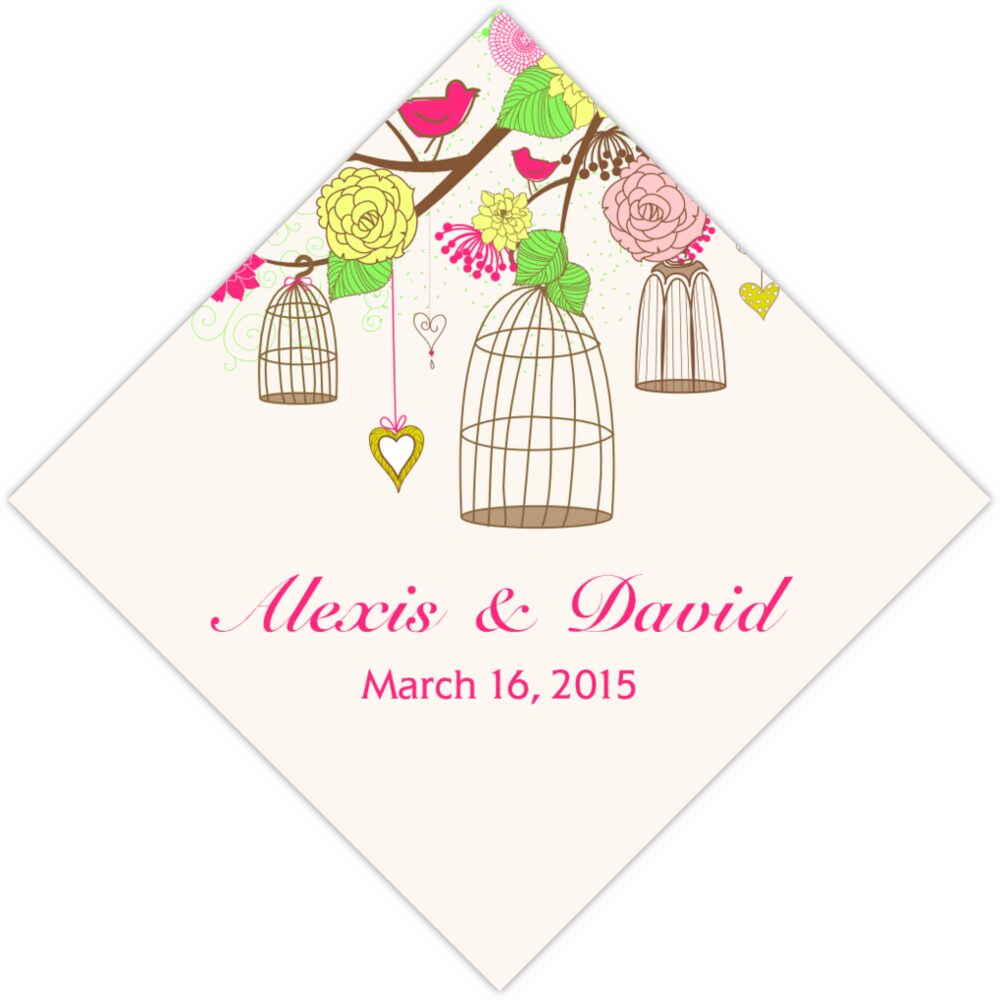 Bird Cages  Favor Tags