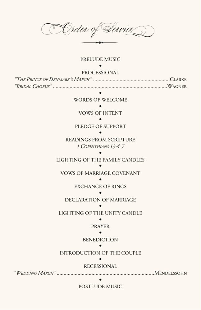 Calla Lily Swirl 02  Wedding Programs