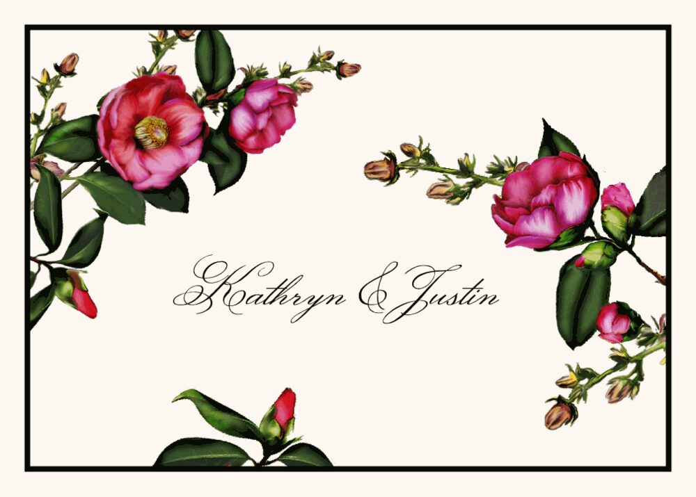 Camellia  Thank You Notes