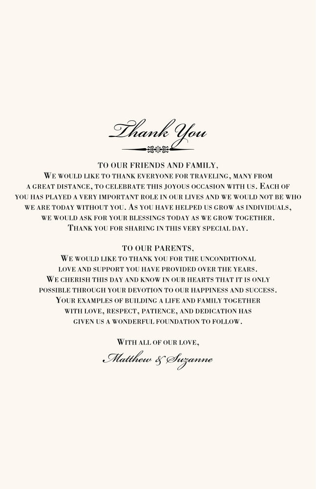 Typo Upright Monogram Full Catholic Mass (12 Pages)  Wedding Programs