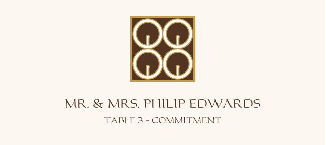 Adinkra Square  Place Cards