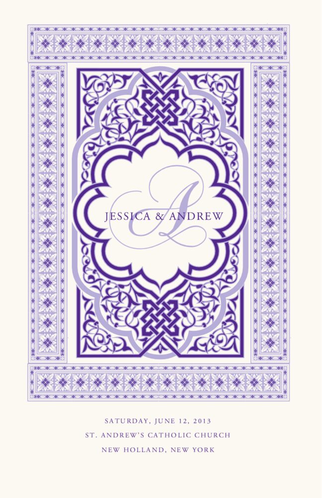 Dharma-Kindness  Wedding Programs
