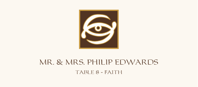 Adinkra Square  Place Cards
