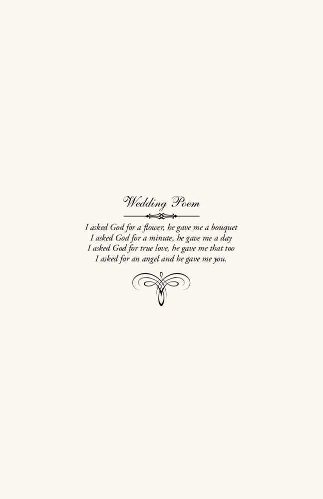 Flourish Monogram 05  Wedding Programs