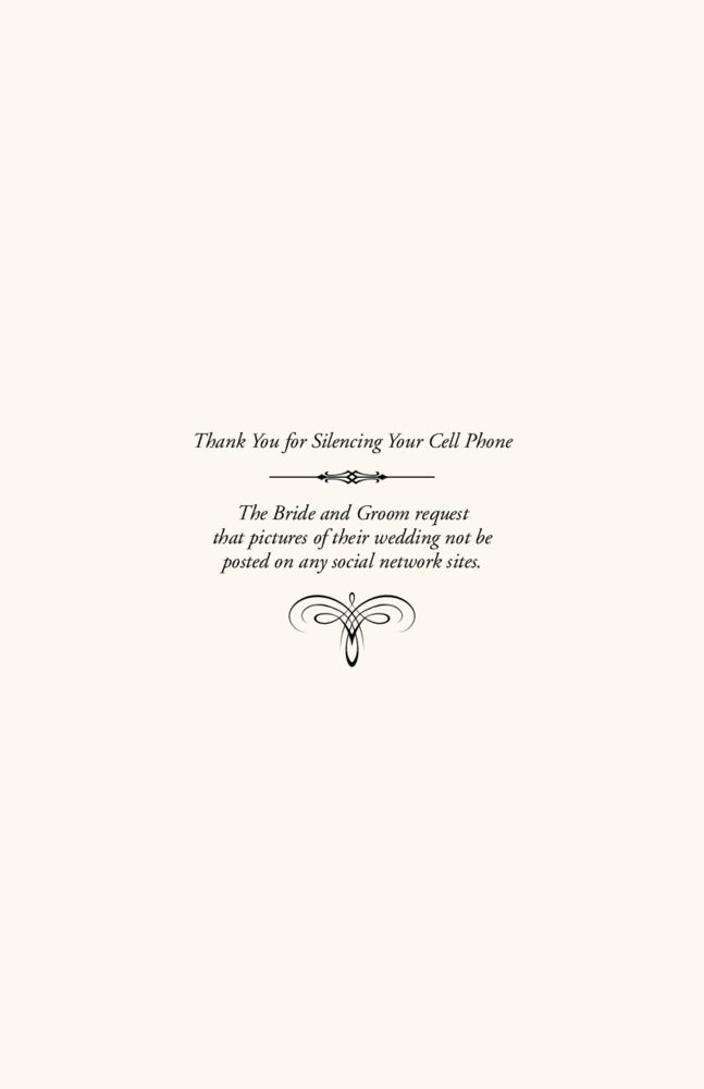 Flourish Monogram 05  Wedding Programs