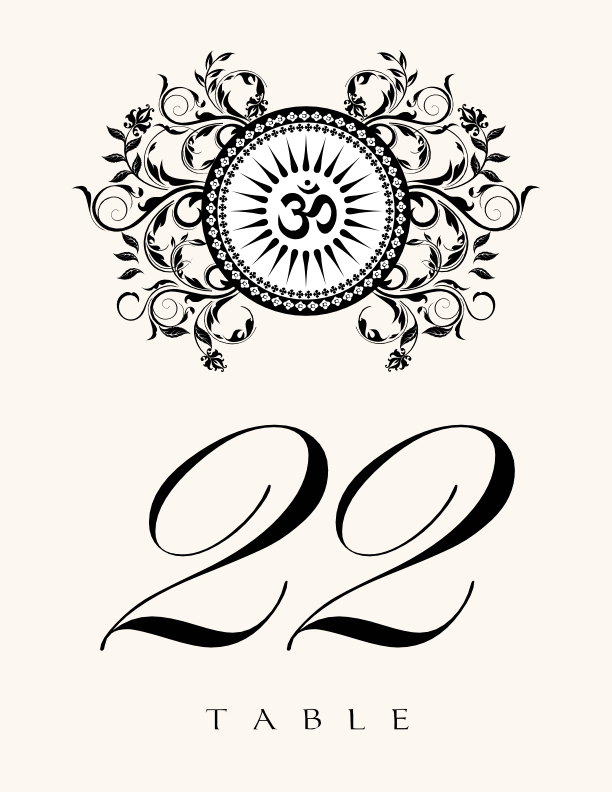 Gingee Om  Table Numbers
