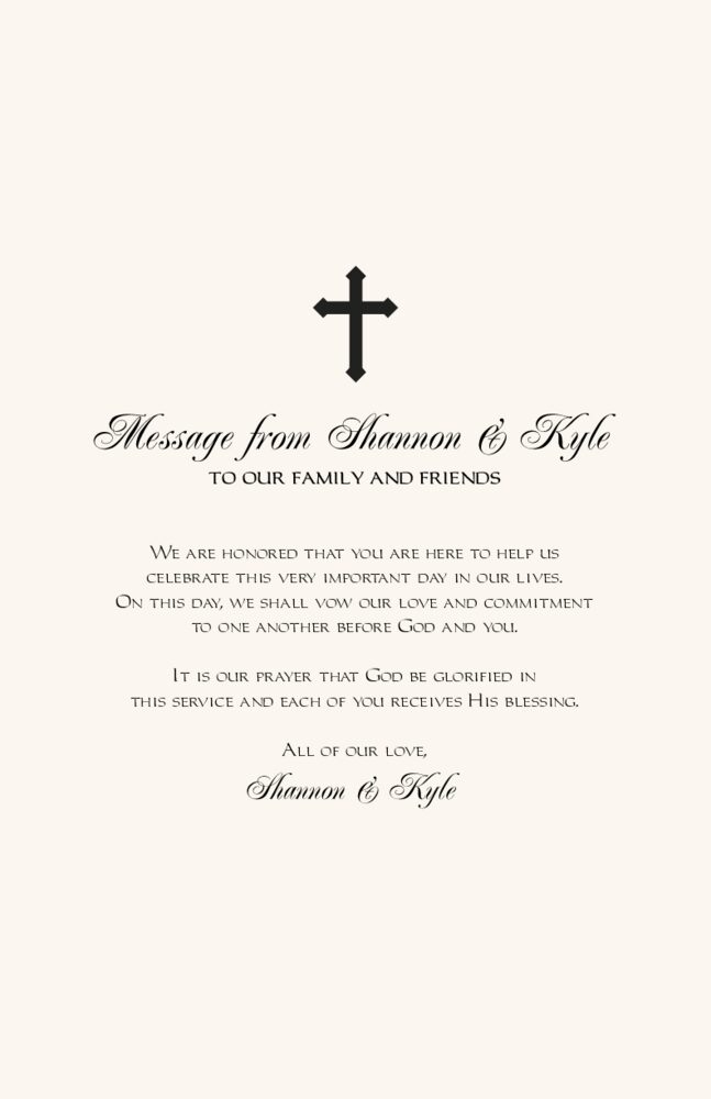 Crowned Vintage Monogram  Wedding Programs