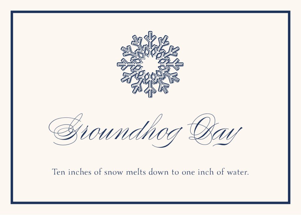 Snowflake Drawings Assortment  Memorabilia Cards