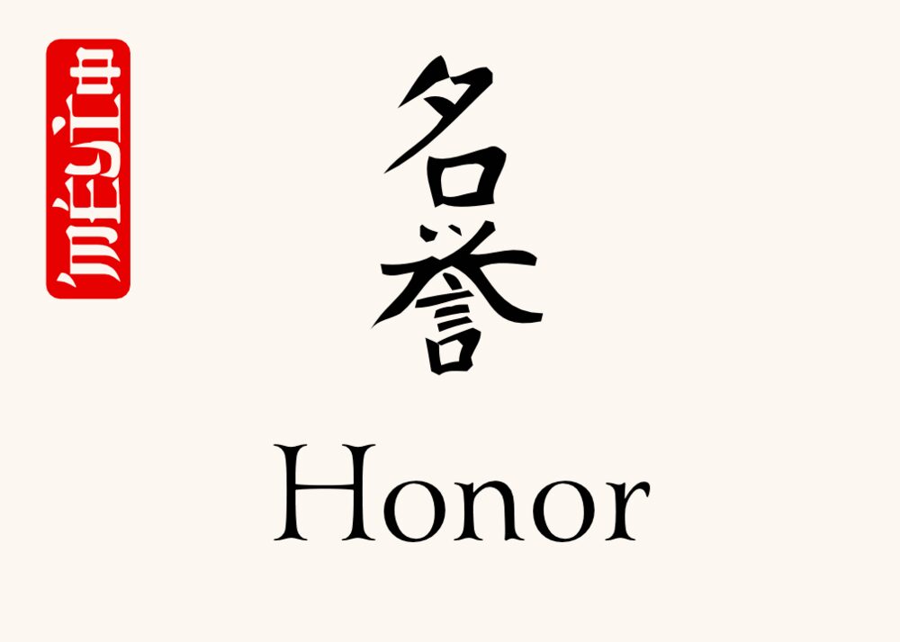 Japanese Calligraphy (Sentiments)  Table Names