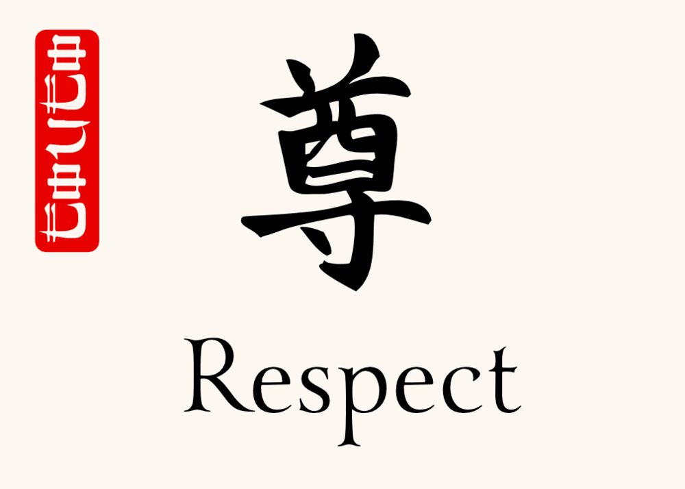 Japanese Calligraphy (Sentiments)  Table Names
