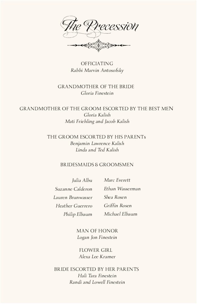 Prayer for Israel-Jewish  Wedding Programs