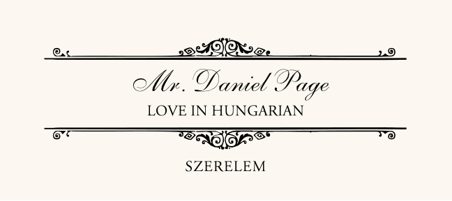 Love in Languages  Place Cards