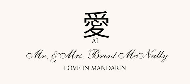 Love in Languages  Place Cards