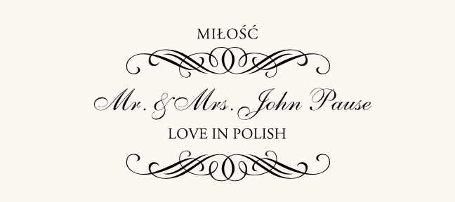 Love in Languages  Place Cards