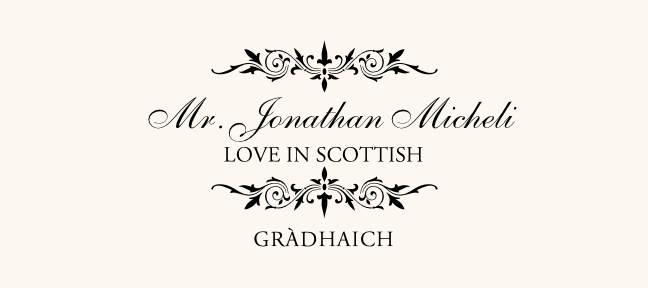 Love in Languages  Place Cards