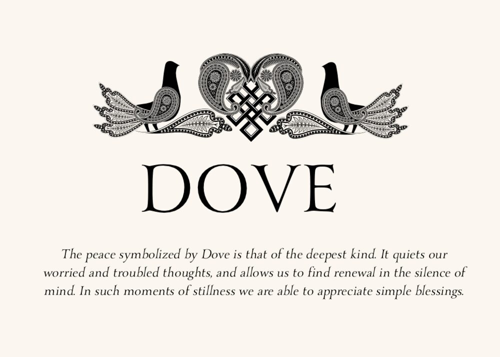 Love Dove  Memorabilia Cards