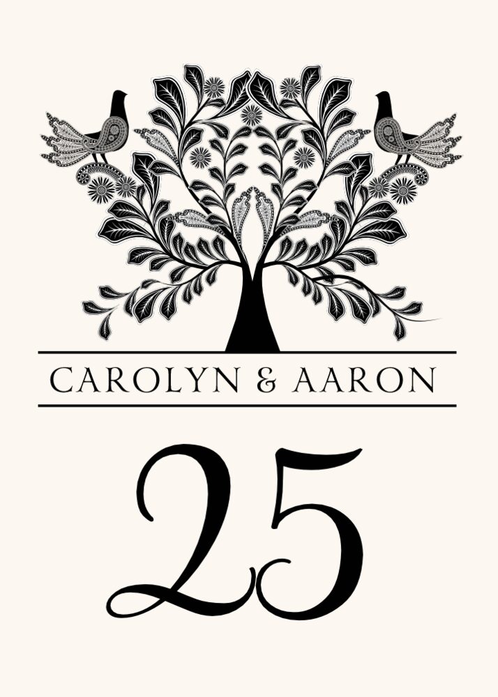 Love Dove  Table Numbers