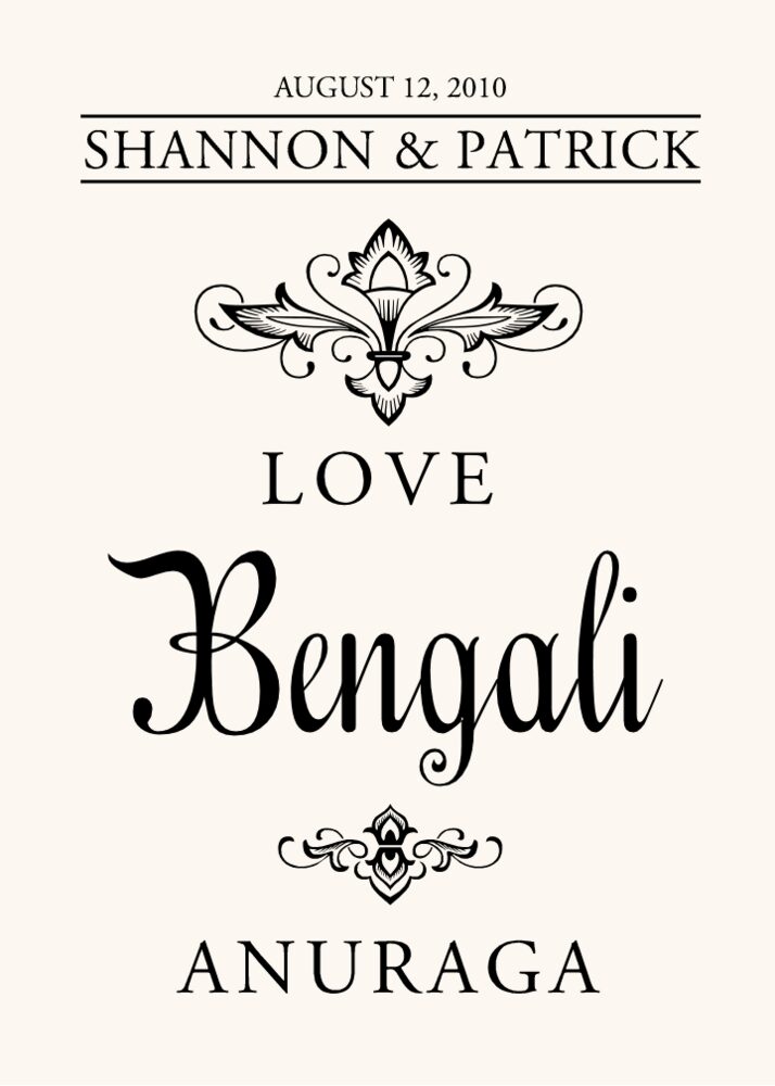 Love in Languages  Table Names