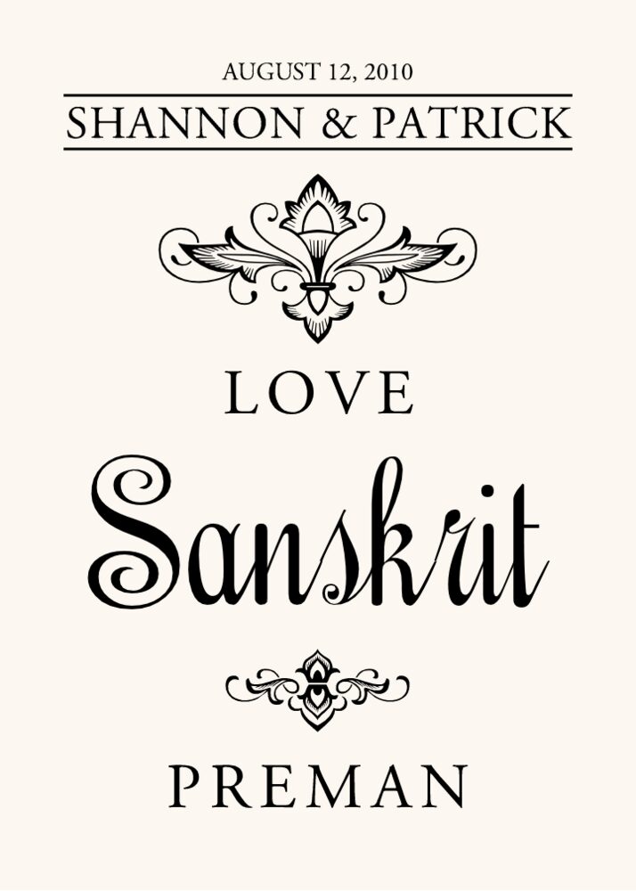 Love in Languages  Table Names