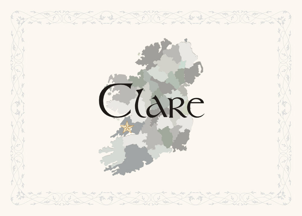 Map of Ireland  Table Names