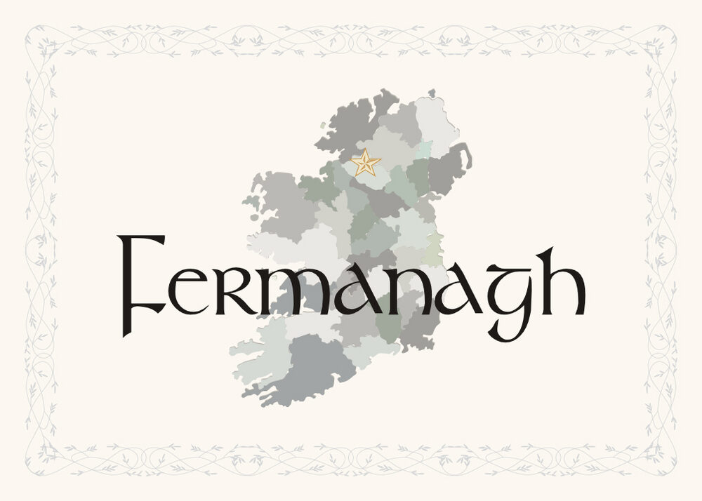 Map of Ireland  Table Names