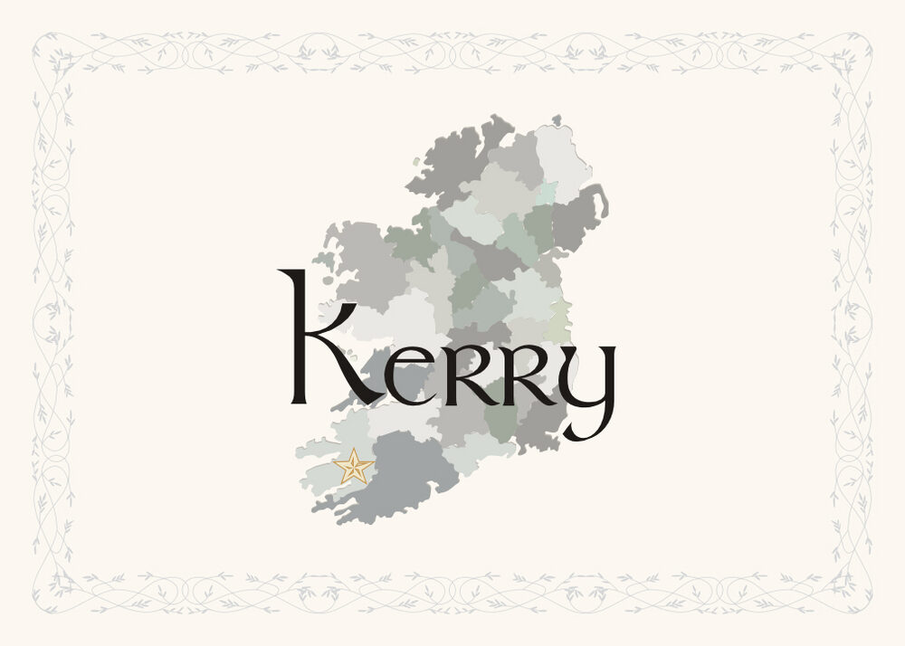 Map of Ireland  Table Names