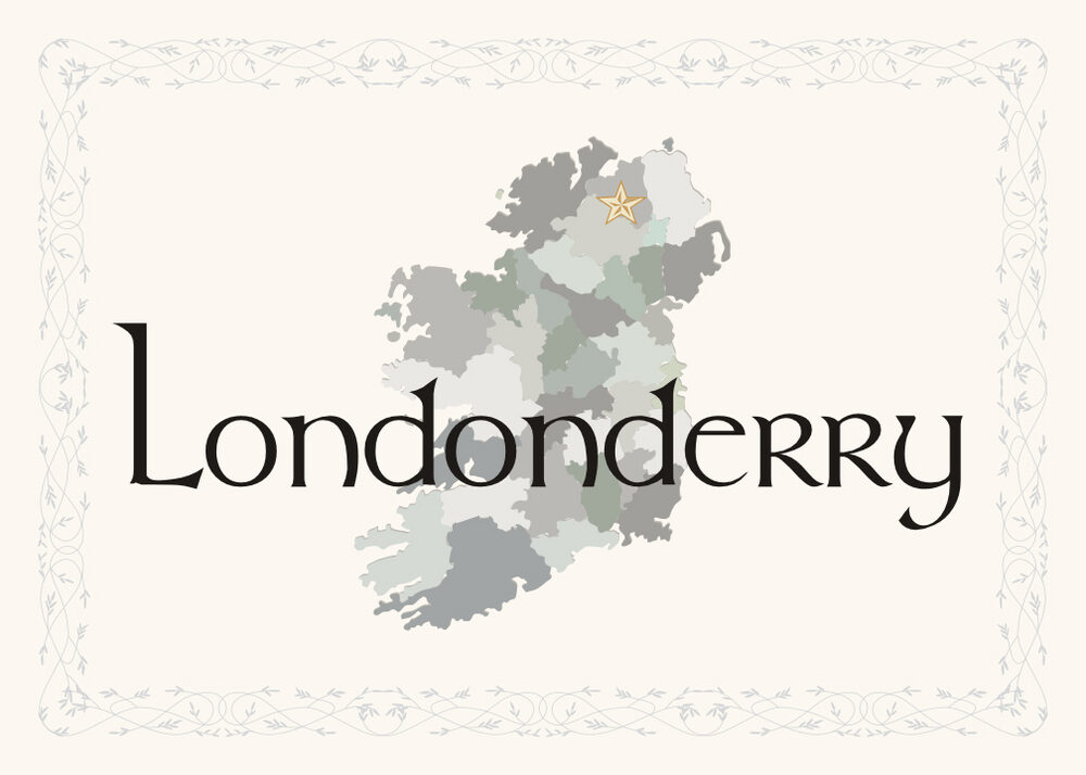 Map of Ireland  Table Names