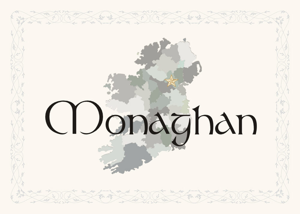 Map of Ireland  Table Names