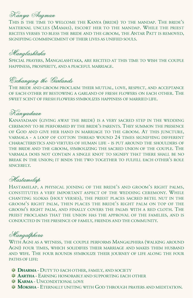 Moon Bloom  Wedding Programs