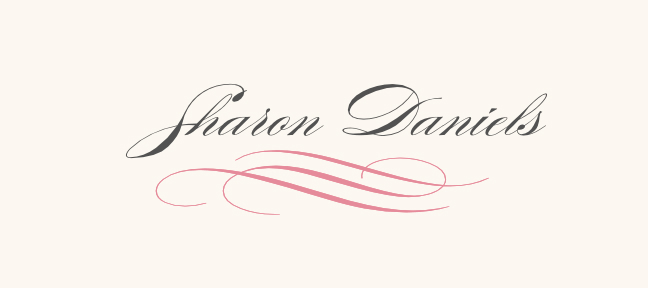 Ornate Line Flourish 0637  Place Cards